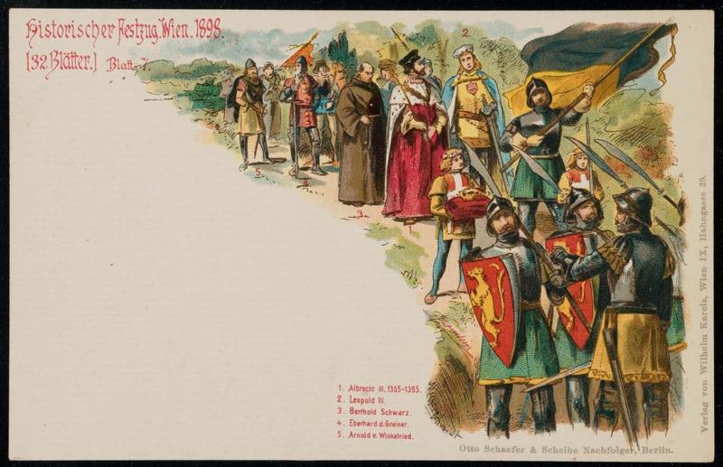 Historischer Festzug. Wien. 1898 [32 Blätter.] Blatt:7.