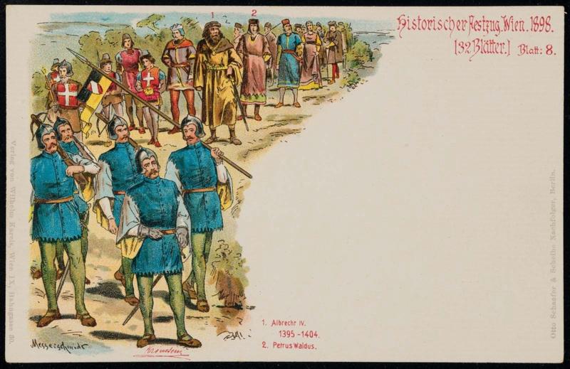 Historischer Festzug. Wien. 1898 [32 Blätter.] Blatt:8.