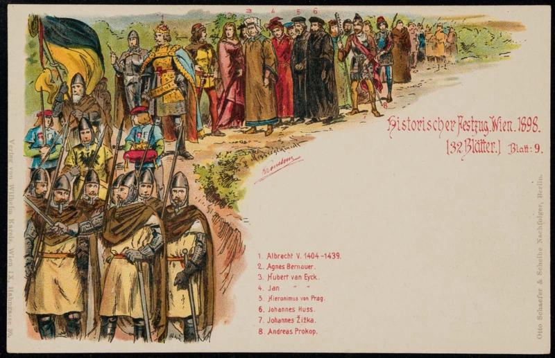 Historischer Festzug. Wien. 1898 [32 Blätter.] Blatt:9.