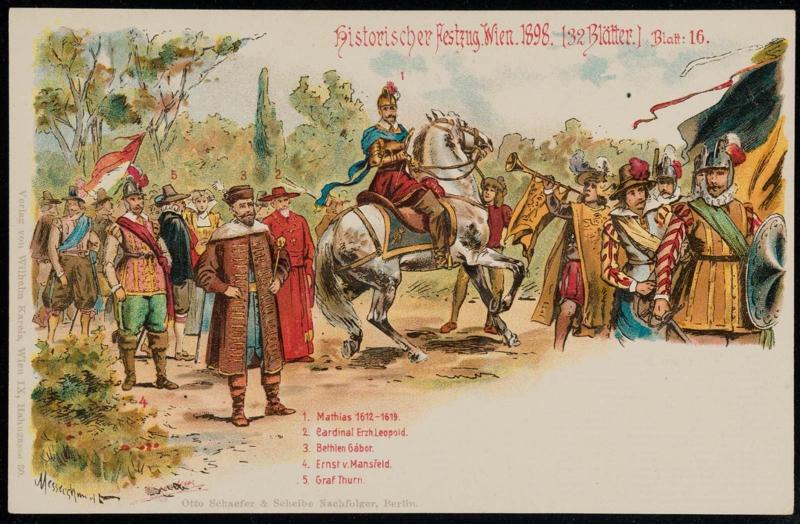Historischer Festzug. Wien. 1898 [32 Blätter.] Blatt:16.
