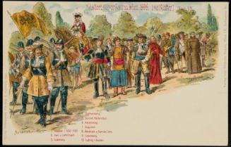 Historischer Festzug. Wien. 1898 [32 Blätter.] Blatt:19.