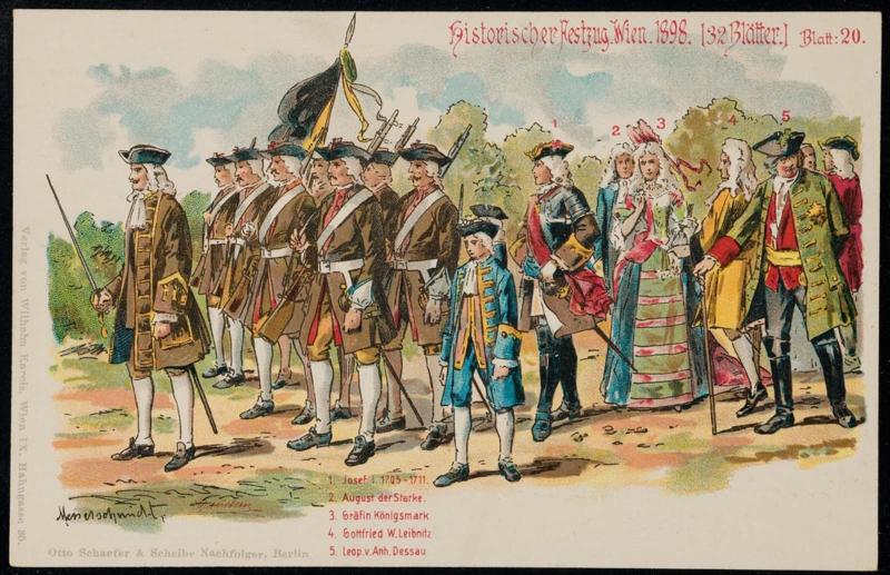 Historischer Festzug. Wien. 1898 [32 Blätter.] Blatt:20.