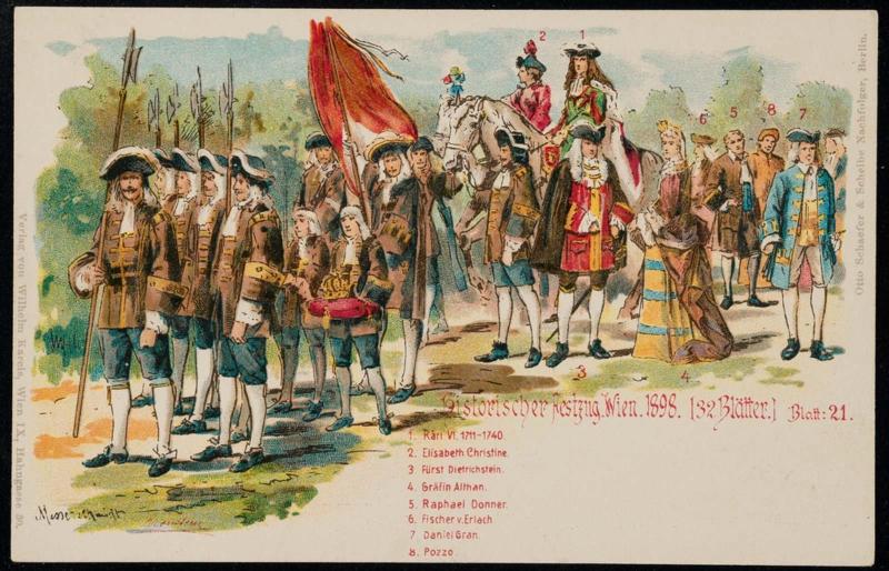 Historischer Festzug. Wien. 1898 [32 Blätter.] Blatt:21.