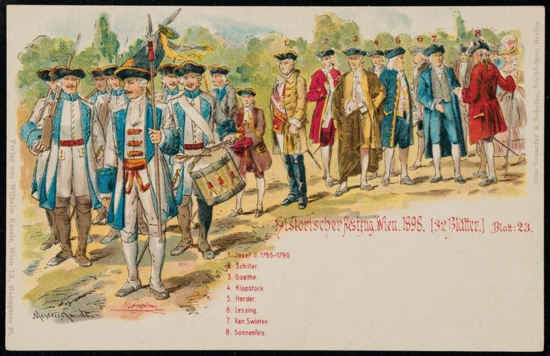 Historischer Festzug. Wien. 1898 [32 Blätter.] Blatt:23.