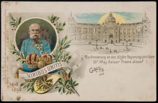 Zur Erinnerung an das 50 jähr. Regierungsjubiläum Sr. Maj Kaiser Franz Josef I.