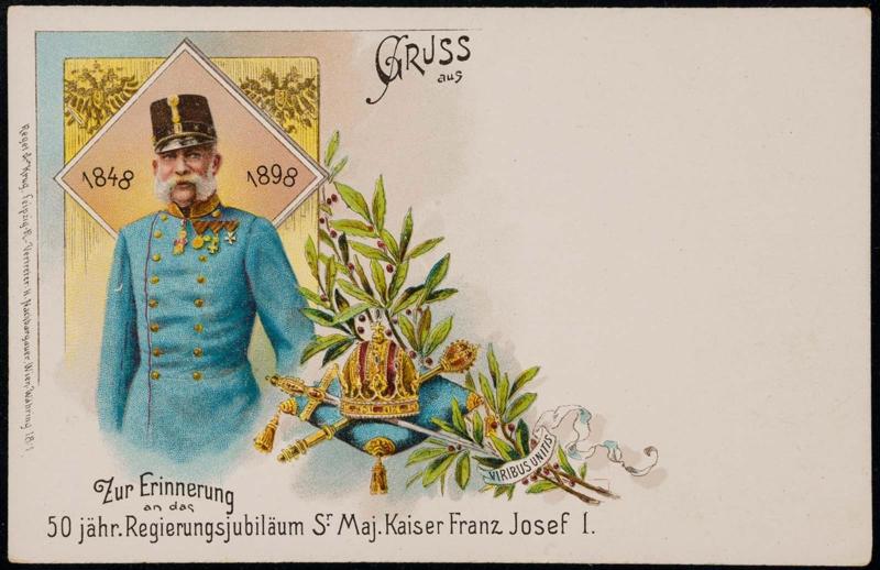 Zur Erinnerung an das 50 jähr. Regierungsjubiläum Sr. Maj Kaiser Franz Josef I.