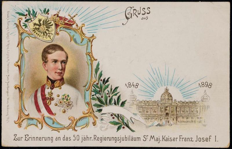 Zur Erinnerung an das 50 jähr. Regierungsjubiläum Sr. Maj Kaiser Franz Josef I.