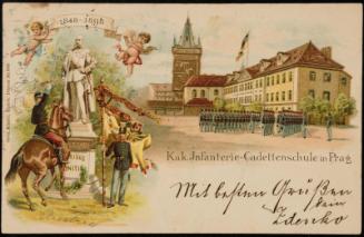 K.u.k. Infanterie-Cadettenschule in Prag.