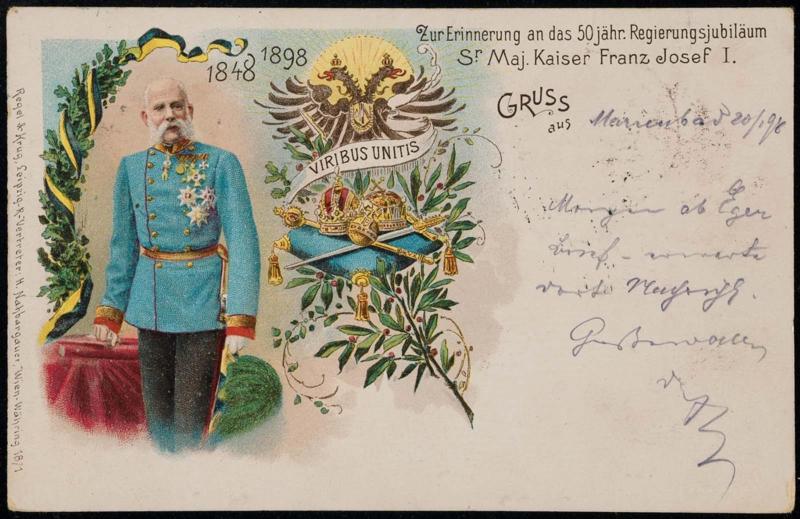 Zur Erinnerung an das 50 jähr. Regierungsjubiläum Sr. Maj. Kaiser Franz Joseph I.
