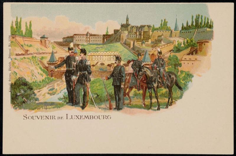 SOUVENIR DE LUXEMBOURG.