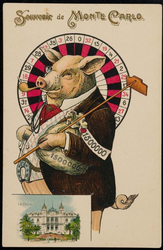 Souvenir de MONTE CARLO.