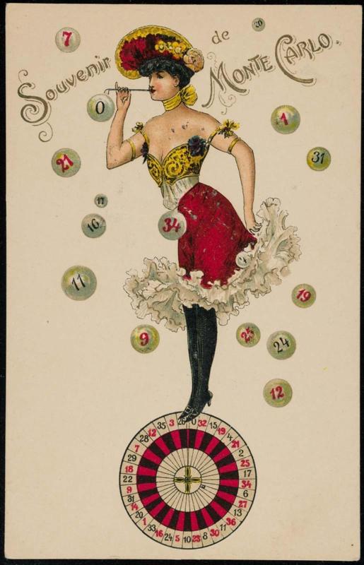 Souvenir de MONTE CARLO.