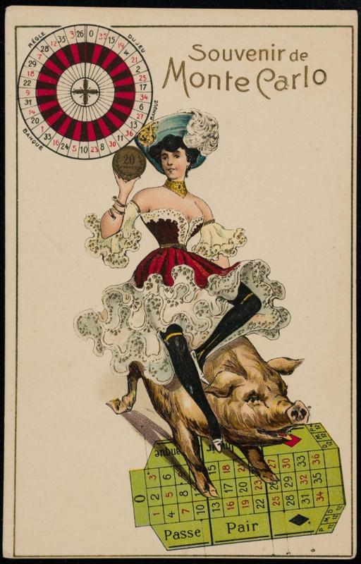 Souvenir de MONTE CARLO.