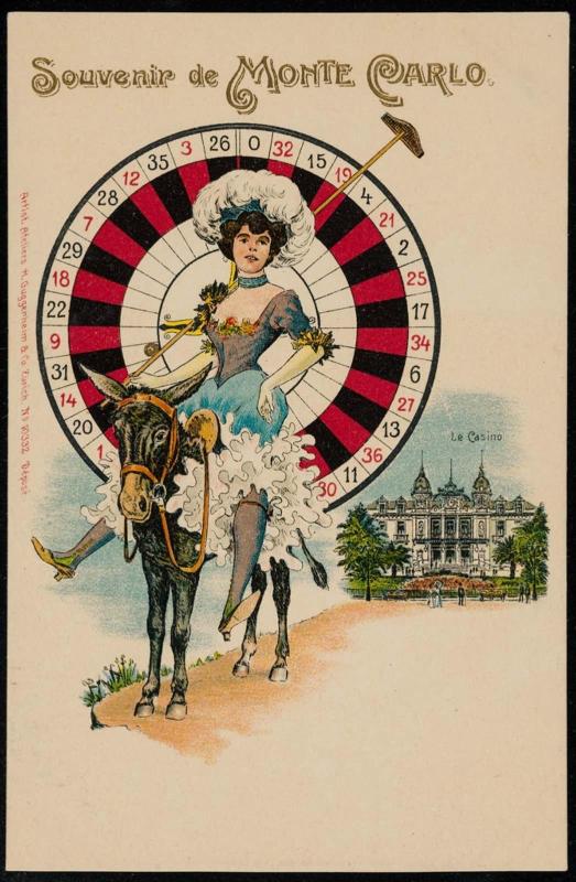 Souvenir de MONTE CARLO.