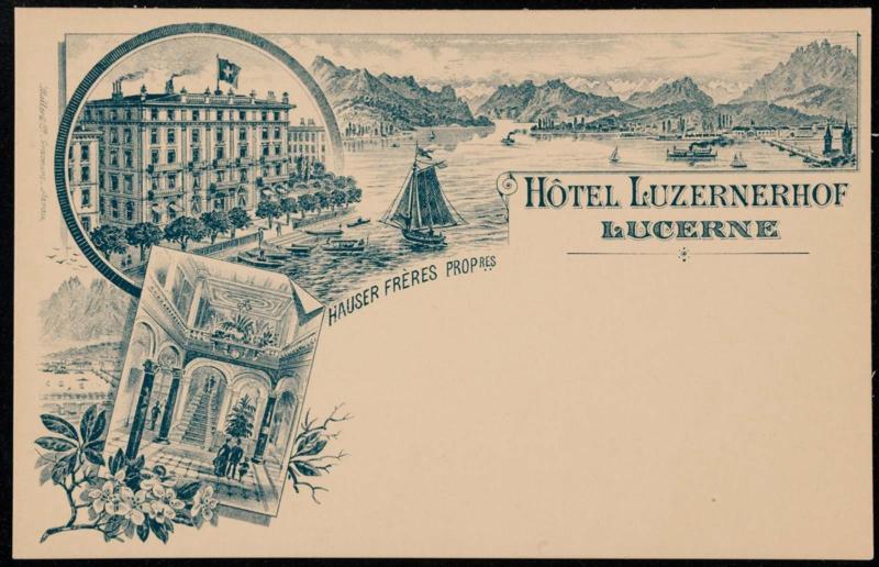 HÔTEL LUZERNERHOF LUCERNE.