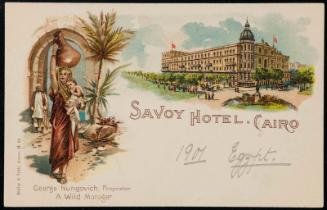 SAVOY HOTEL - CAIRO.