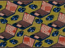 Length of printed cotton