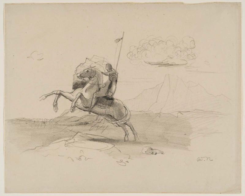 Horse and Rider with Lance