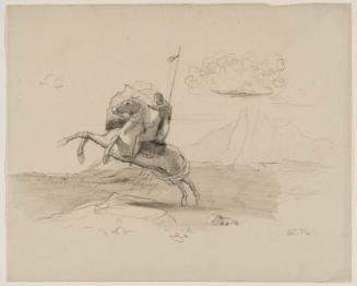 Horse and Rider with Lance