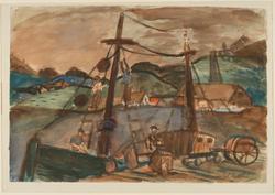 Harbor Scene (Gloucester?)