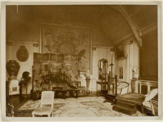 Sargent's Tite Street studio (view 1: west wall)