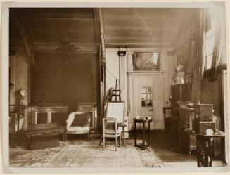 Sargent's Tite Street studio (view 2: north wall)