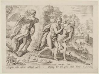 The Angel Expelling Adam and Eve from Paradise