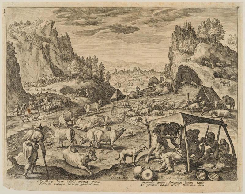 The History of the First Men: Isabel and family resting with their cattle
