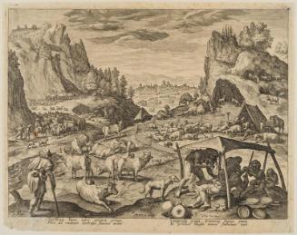 The History of the First Men: Isabel and family resting with their cattle