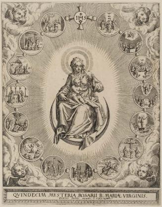 Virgin and Child on Crescent