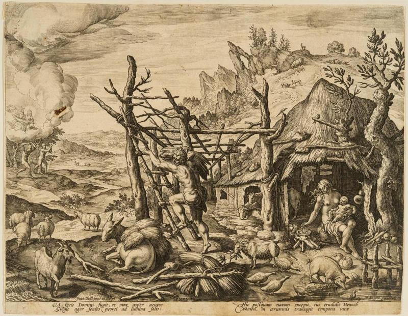 The History of the First Men: Cain, his wife and son Henoch