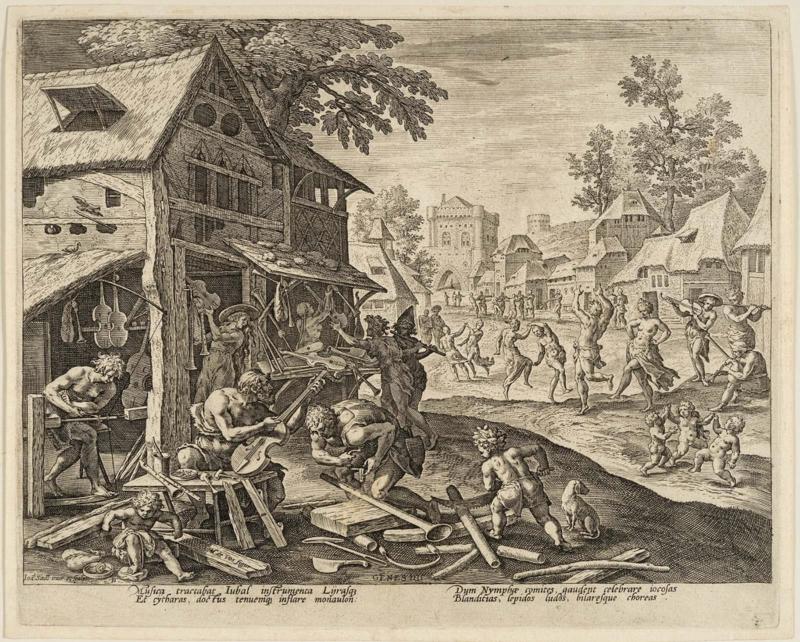 The History of the First Men: Jubal and his musical instruments