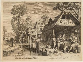 The History of the Family of Seth: Henoch and his family at a meal