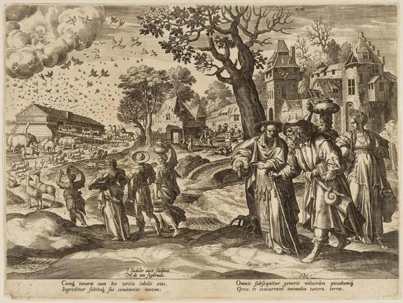 The History of the Family of Seth: The Animals Going Into The Ark