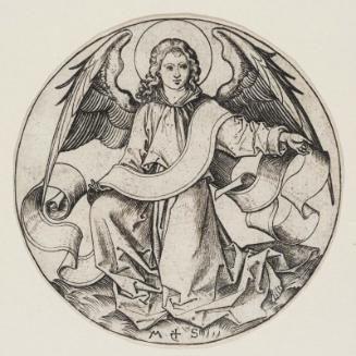 The Angel of Saint Matthew (from The Symbols of the Four Evangelists series, 1 of 4 plates)