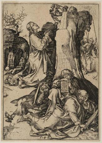 The Agony in the Garden (from the Passion of Christ series, the first of 12 plates)