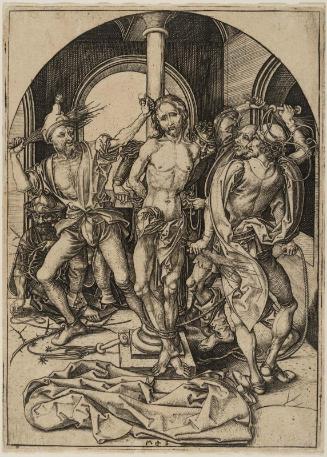 The Flagellation (from the Passion of Christ series, 4th of 12 plates)