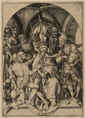 Christ Crowned with Thorns (from the Passion of Christ series, 5th of 12 plates)