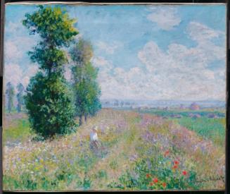 Meadow with Poplars