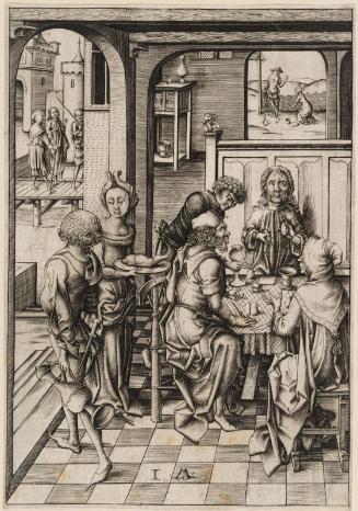 Christ at Emmaus (from the Large Passion of Christ series)