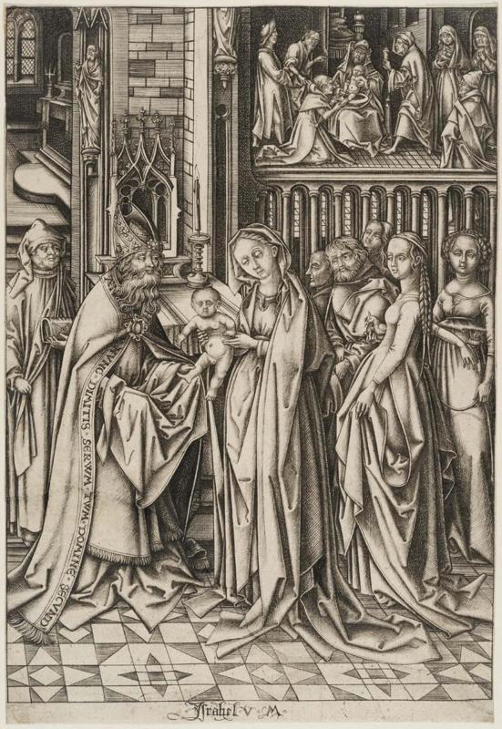 The Presentation in the Temple (from the Life of the Virgin series)