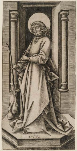Saint Judas Thaddeus (from a series with the Saviour, Mary, and the Apostles)