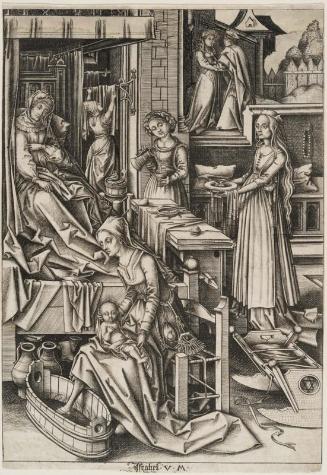 The Birth of Mary (from the Life of the Virgin series)