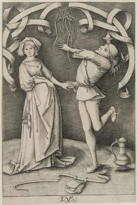 The Juggler and the Woman (from the series Scenes of Daily Life)