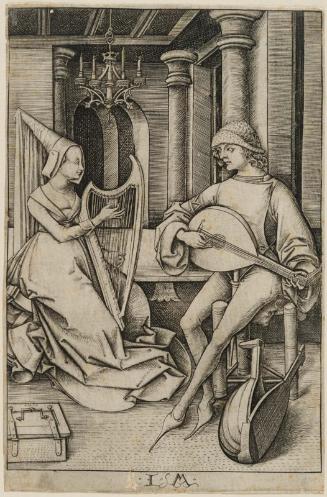The Lute Player and the Harpist