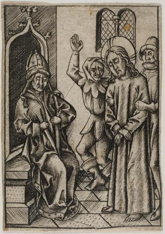 Christ before Caiaphas (from the Life of Christ series)