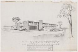 Study of Unit  "A" - Motor Hotel, Annapolis, Maryland Hotel Corp. of America.