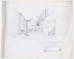 Study for Living, Dining, & Stair Area, Tolnick House