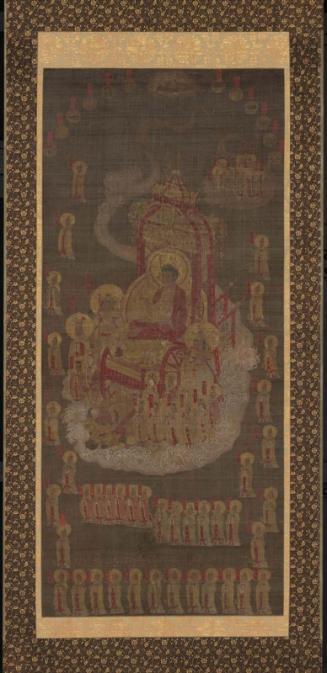 The Descent of Tejaprabha Buddha