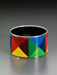 Clous en Trompe l'Oeil Enamel Bracelet (multi color)